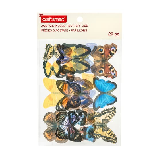 Butterflies Acetate Pieces by Craft Smart&#xAE;
